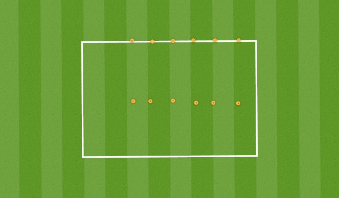 Football/Soccer Session Plan Drill (Colour): Warm Up: Dynamic Warm-Up