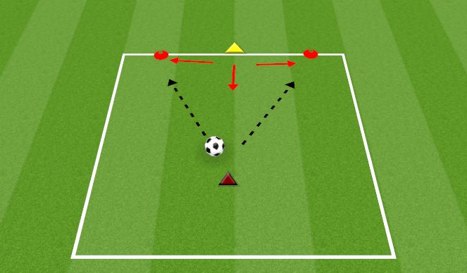 Football/Soccer Session Plan Drill (Colour): GOALKEEPING DIVING