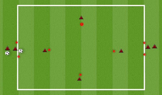 Football/Soccer Session Plan Drill (Colour): DOUBLE Y PASSING