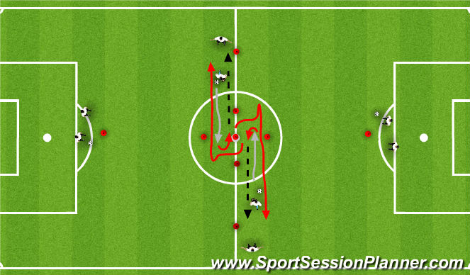 Football/Soccer Session Plan Drill (Colour): Screen 1