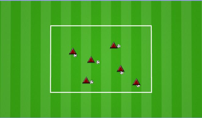 Football/Soccer Session Plan Drill (Colour): REVIEW WEEK #3 DRIBBLING MOVES 