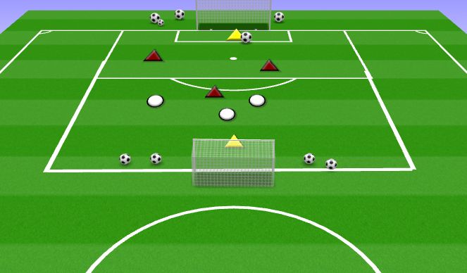 Football/Soccer Session Plan Drill (Colour): THE GAME