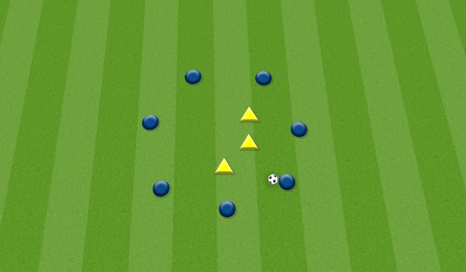 Football/Soccer Session Plan Drill (Colour): Screen 1