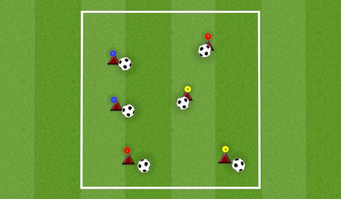 Football/Soccer Session Plan Drill (Colour): TEAM VS TEAM