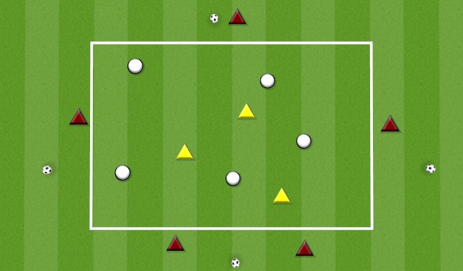 Football/Soccer Session Plan Drill (Colour): Animation 6