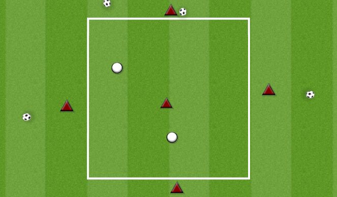 Football/Soccer Session Plan Drill (Colour): Animation 7