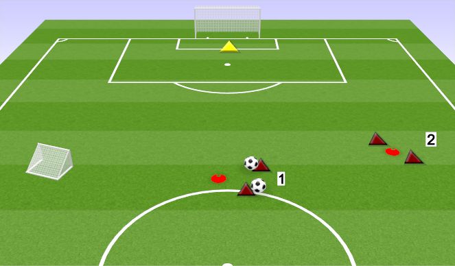 Football/Soccer Session Plan Drill (Colour): BACKPASS