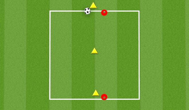 Football/Soccer Session Plan Drill (Colour): PICKLE