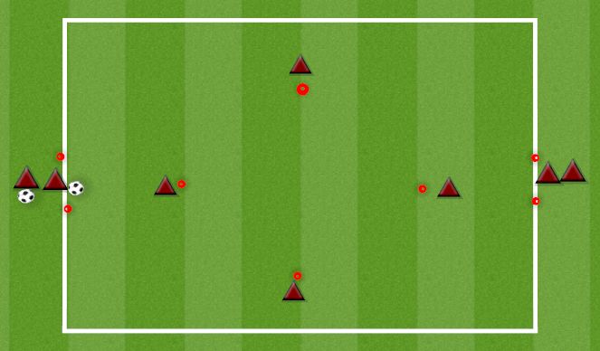 Football/Soccer Session Plan Drill (Colour): DOUBLE Y PASSING