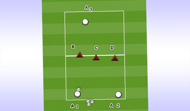 Football/Soccer Session Plan Drill (Colour): Animation 7