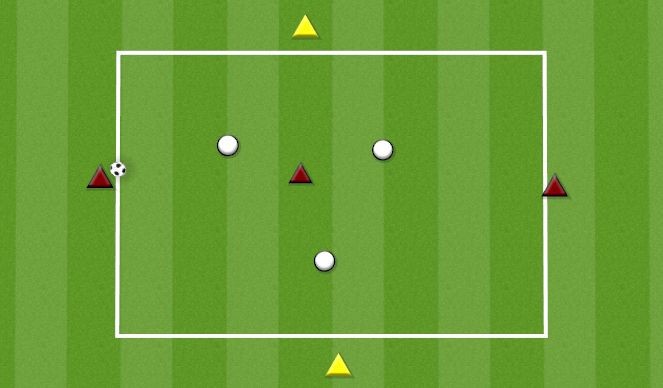 Football/Soccer Session Plan Drill (Colour): 4V4+4 MAN CITY