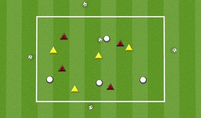 Football/Soccer Session Plan Drill (Colour): Animation 7