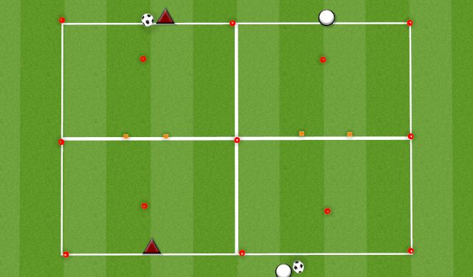 Football/Soccer Session Plan Drill (Colour): SCORE