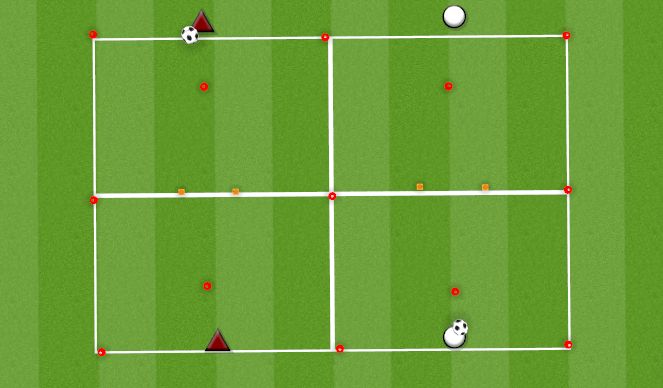 Football/Soccer Session Plan Drill (Colour): TAKE A TOUCH