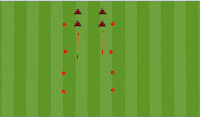 Football/Soccer Session Plan Drill (Colour): WARM UP: FIFA 11