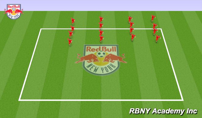 Football/Soccer Session Plan Drill (Colour): Dynamic