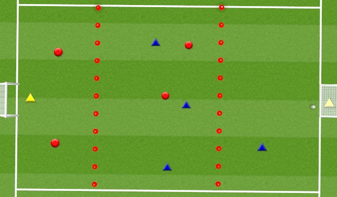 Football/Soccer Session Plan Drill (Colour): Animation 3