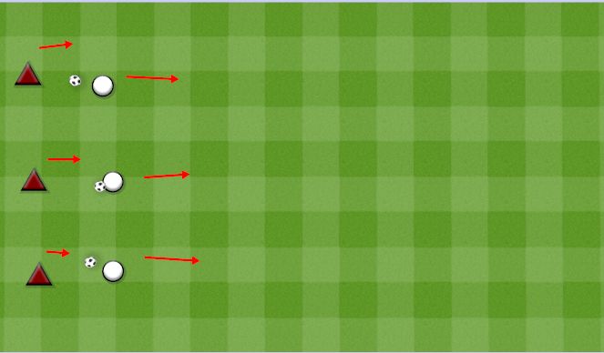 Football/Soccer Session Plan Drill (Colour): RUSSIAN VOLLEY SEQUENCE