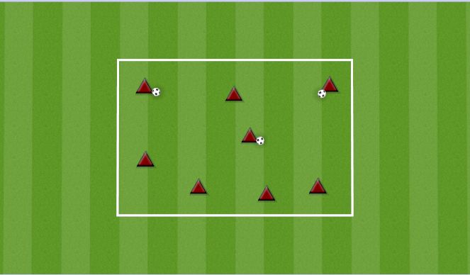 Football/Soccer Session Plan Drill (Colour): TRAP PASS MOVE