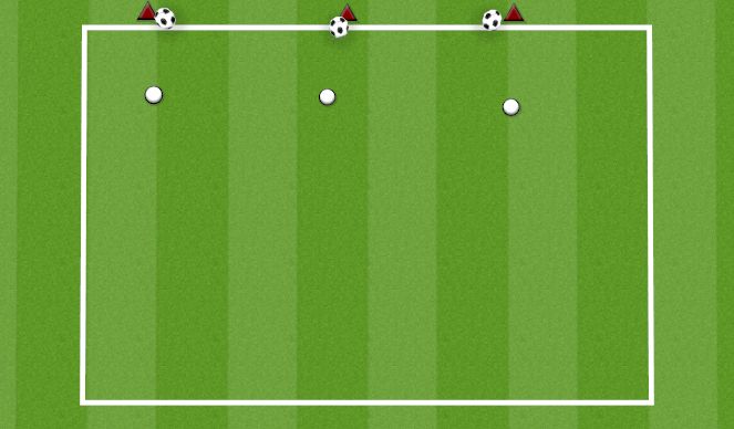 Football/Soccer Session Plan Drill (Colour): POKE AND TACKLE