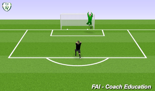 Football/Soccer Session Plan Drill (Colour): Animation 1