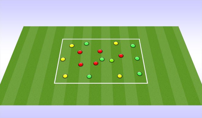 Football/Soccer Session Plan Drill (Colour): Unit work 