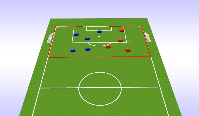 Football/Soccer Session Plan Drill (Colour): Play