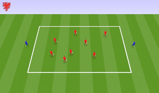 Football/Soccer Session Plan Drill (Colour): SKILL