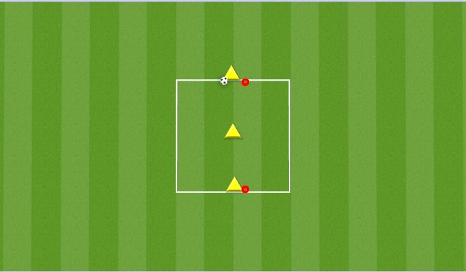 Football/Soccer Session Plan Drill (Colour): PICKLE