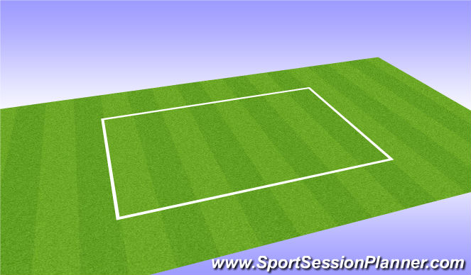 Football/Soccer Session Plan Drill (Colour): control 2