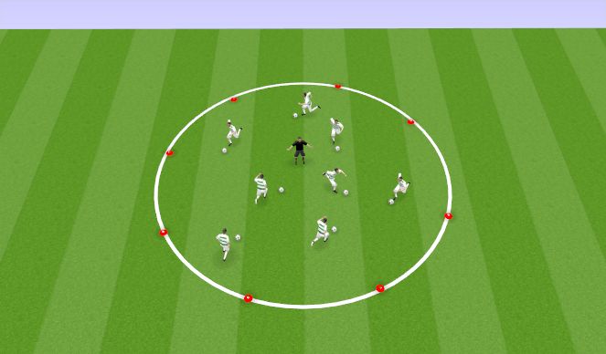 Football/Soccer Session Plan Drill (Colour): Screen 1