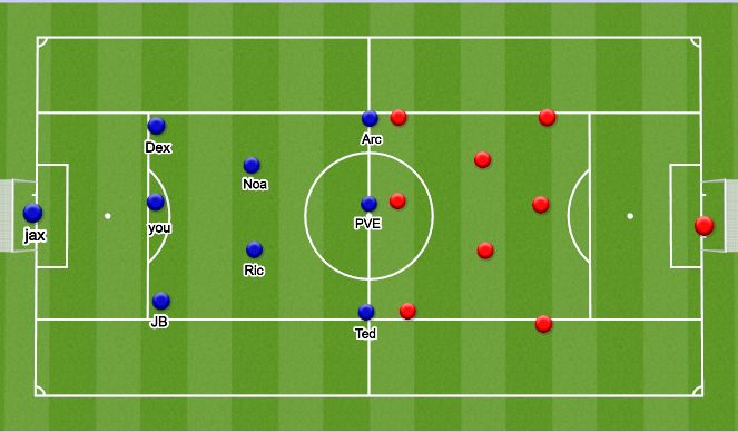 Football/Soccer Session Plan Drill (Colour): Screen 1