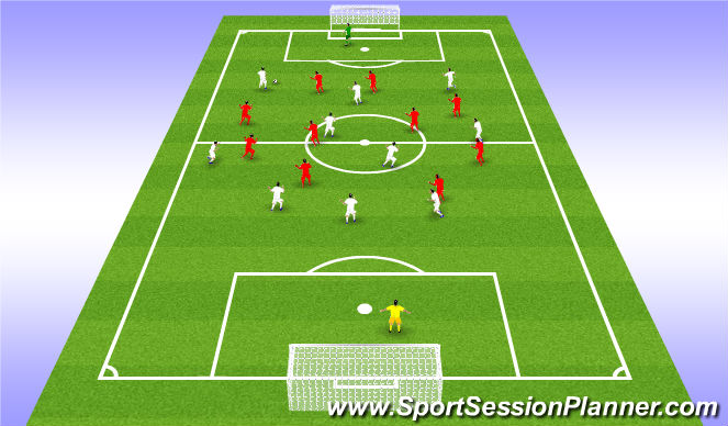 Football/Soccer Session Plan Drill (Colour): Screen 5