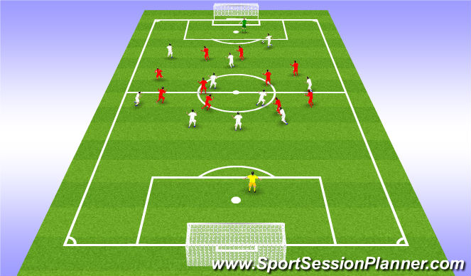 Football/Soccer Session Plan Drill (Colour): Screen 6