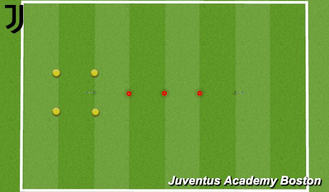 Football/Soccer Session Plan Drill (Colour): Activation