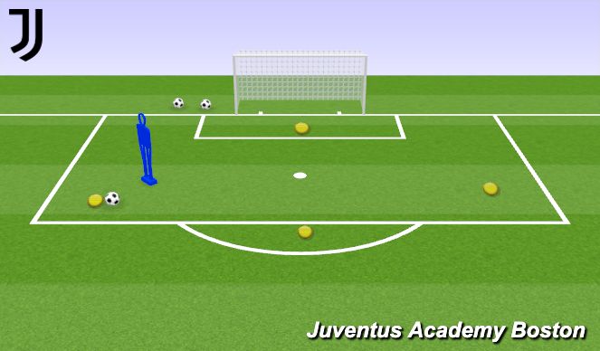 Football/Soccer Session Plan Drill (Colour): Animation 9