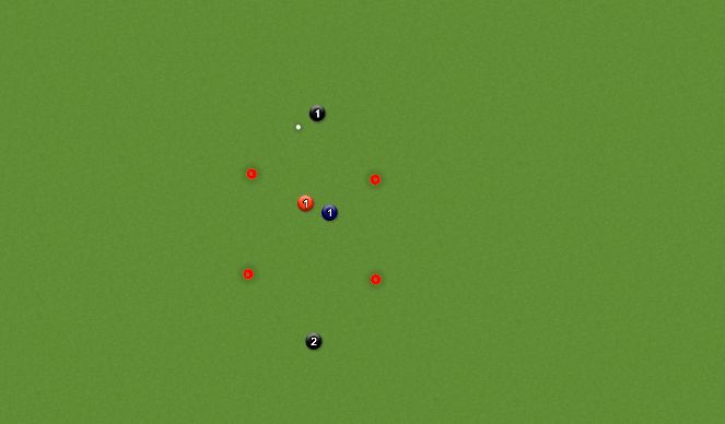 Hockey Session Plan Drill (Colour): CMM with simple feed