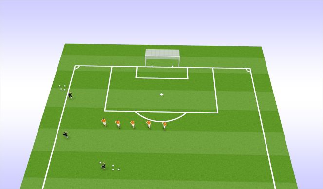 Football/Soccer Session Plan Drill (Colour): Animation 4