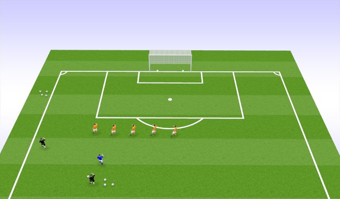 Football/Soccer Session Plan Drill (Colour): Animation 5