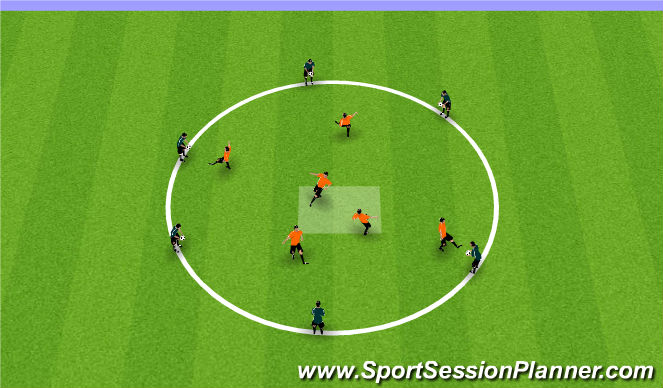 Football/Soccer Session Plan Drill (Colour): Windows