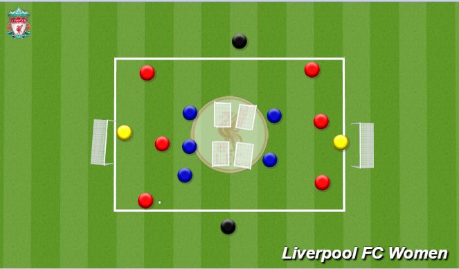 Football/Soccer Session Plan Drill (Colour): Screen 1