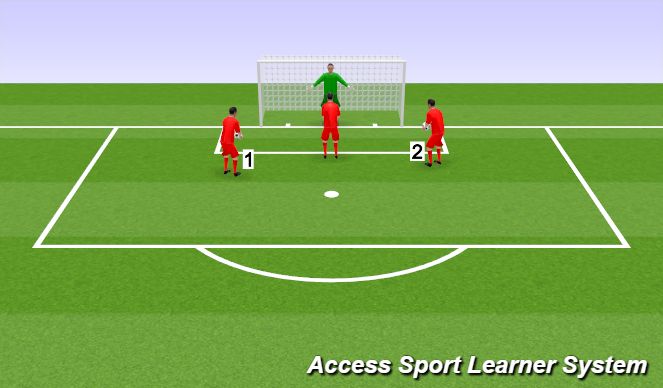 Football/Soccer Session Plan Drill (Colour): Screen 1