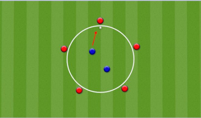 Football/Soccer Session Plan Drill (Colour): Animation 1