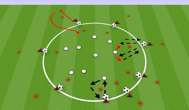 Football/Soccer Session Plan Drill (Colour): PSG WINDOWS