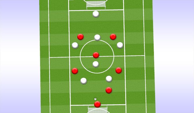 Football/Soccer Session Plan Drill (Colour): Game Format