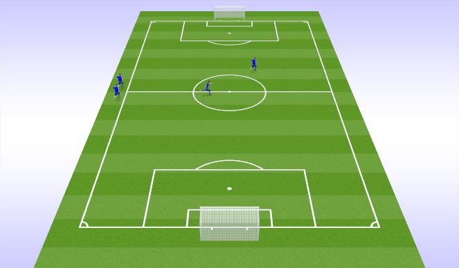 Football/Soccer Session Plan Drill (Colour): Förberedelseträning