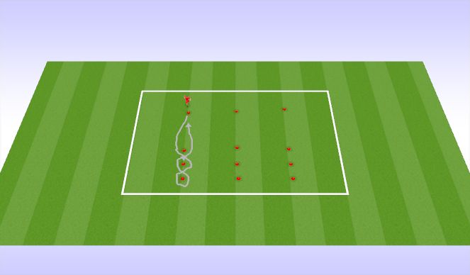 Football/Soccer Session Plan Drill (Colour): Screen 1