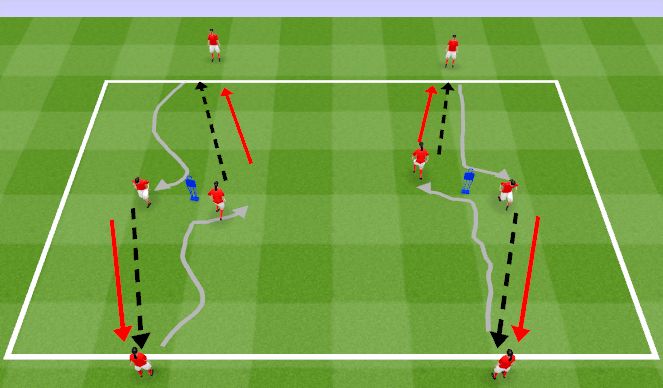 Football/Soccer Session Plan Drill (Colour): Kill: Individually - Technical Practice