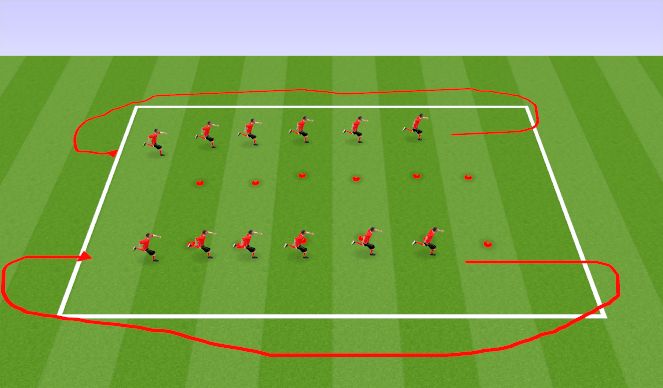 Football/Soccer Session Plan Drill (Colour): Screen 1