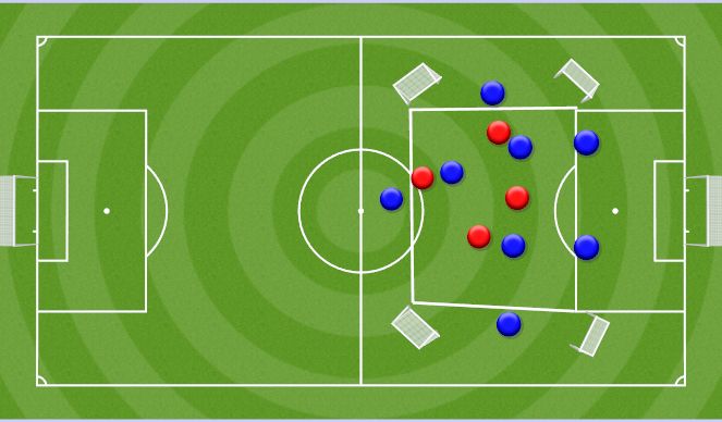 Football/Soccer Session Plan Drill (Colour): Screen 1